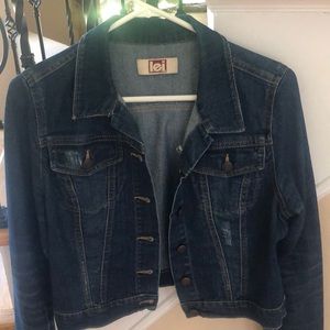 Jean jacket med lei